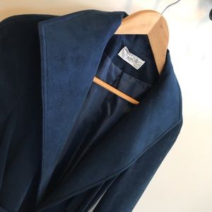 Vintage Ultrasuede Trench Coat